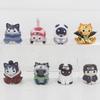 3Cm Anime Naruto Figure Toys Cute Mini Kakashi Uchiha Itachi Gaara Q Version Action Dolls Pvc Model Edition Birthday Gifts