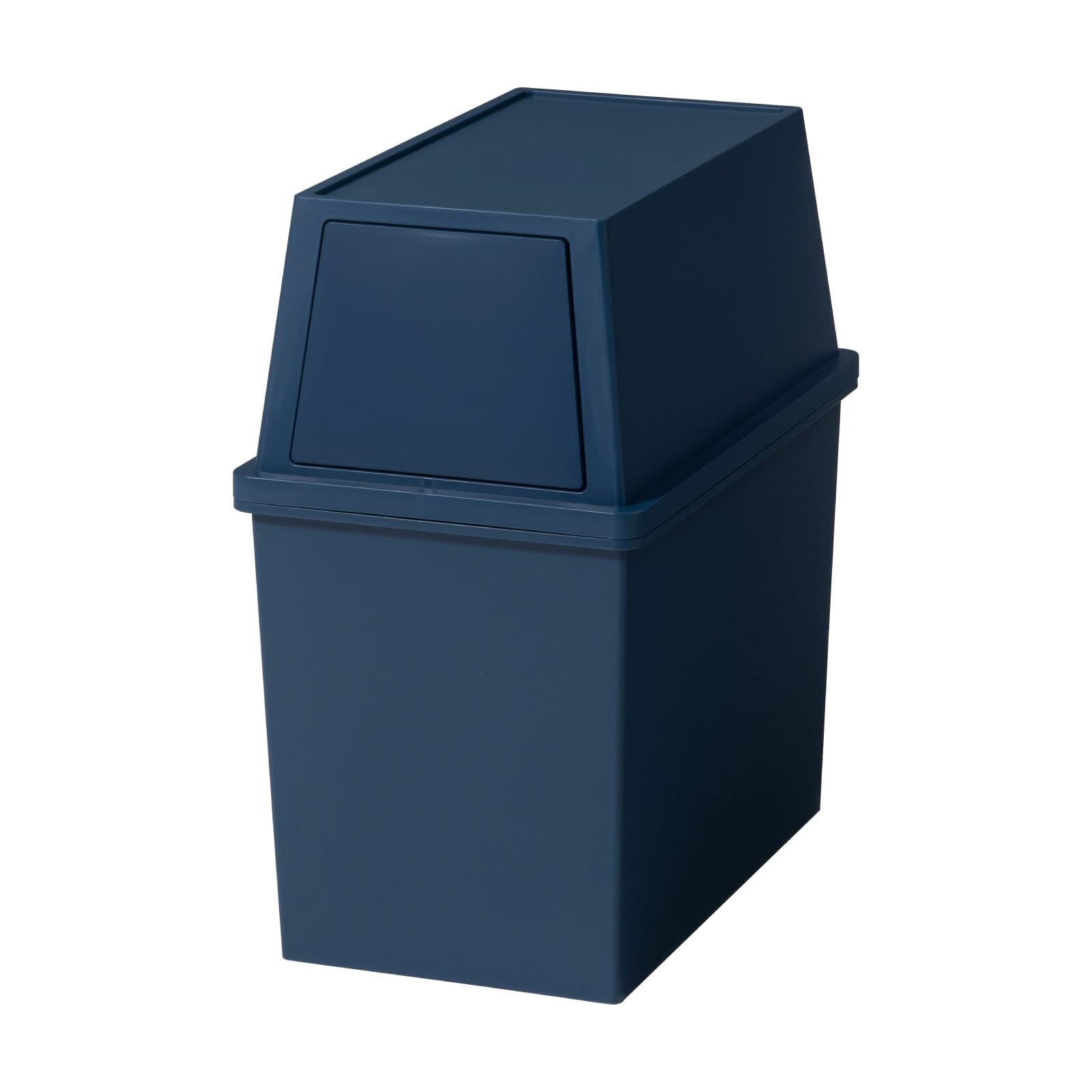 

Heiwa Kougyou Trash Can Stacking Trash Can Slim 30L Made in Japan Night Blue