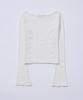 Jolliangbol Pointelle Knit Top (White)