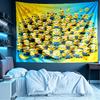 Minions Print Tapestry, Lightweight Wall Hanging, for Bedroom, Dorm, Living Room, Home Art Decor, Birthday Christmas Gift for Friends