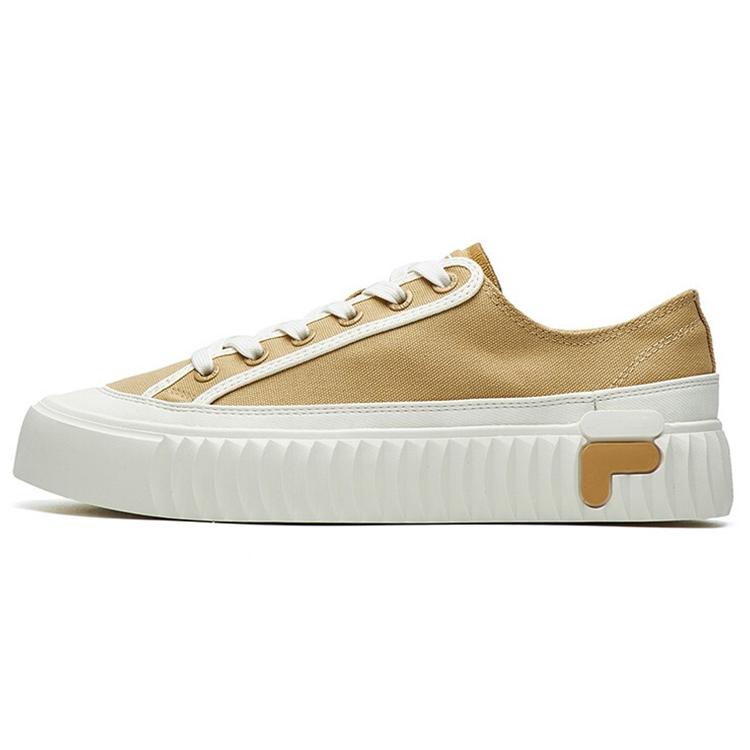 New FILA Gear Low Top Skateboard Shoes Women's Brown F12W124342FLT