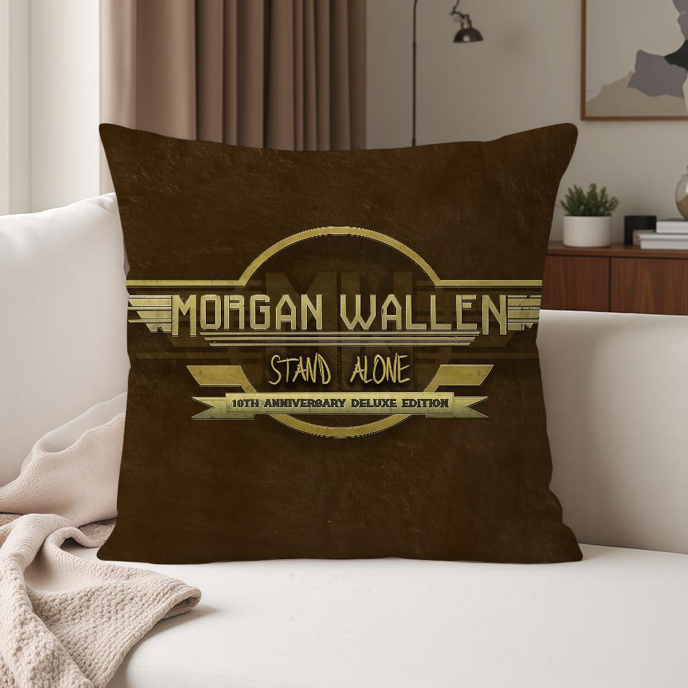 Singer M-Morgan W-Wallen Pillow Case Suitable For Bedrooms Living Rooms Cars Home Decoration