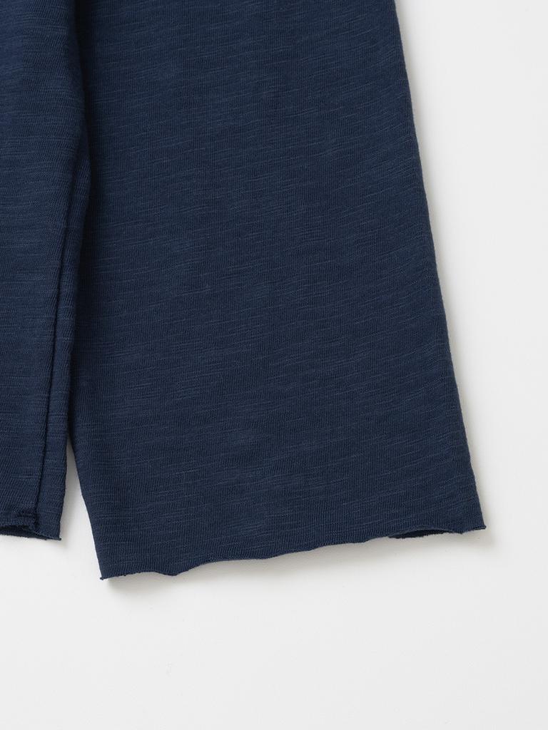 XOX Low Cut Slub Long Sleeve T-Shirt [Navy]