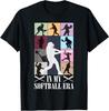 In My Softball Era Funny Softball Girl Player Lover T-Shirt