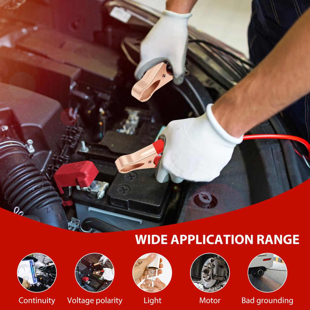 Automotive Electric Circuit Tester Car Electrical System Tester Voltage Power Probe Kit Portable Automotive Electrical Testing