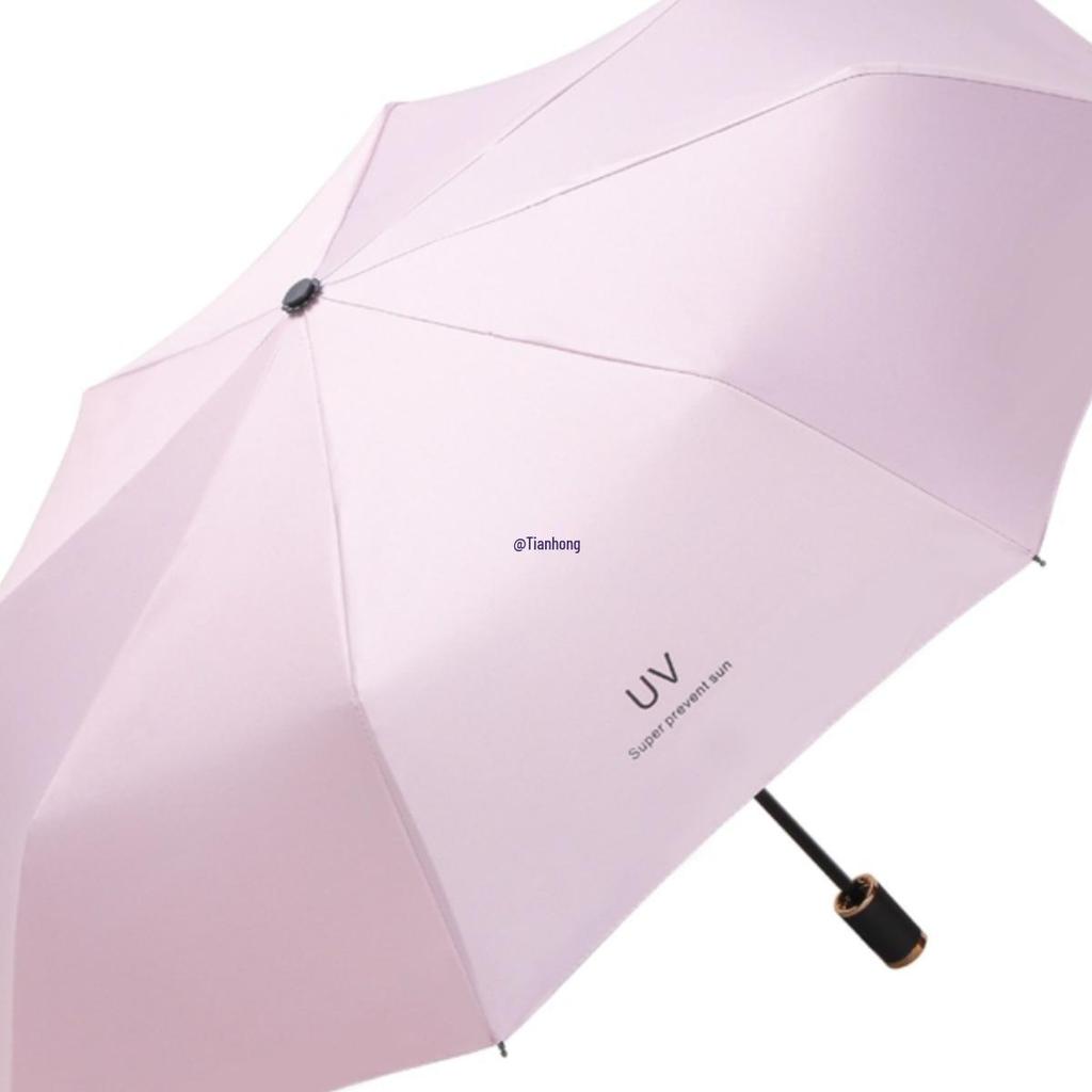 Extra Großer Faltbarer Doppelschirm für Frauen, Männer & Kinder - Vollautomatisch Sonnen- & Regenschutz