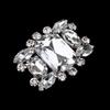 2 Pack Fashion Rhinestone Shoes Shoe Decoration Charms Flowers Crystals Wedding Party Clips