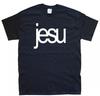 JESU 100% Cotton T-shirt Mens Tees Top All Sizes S M L XL XXL Colours Black White