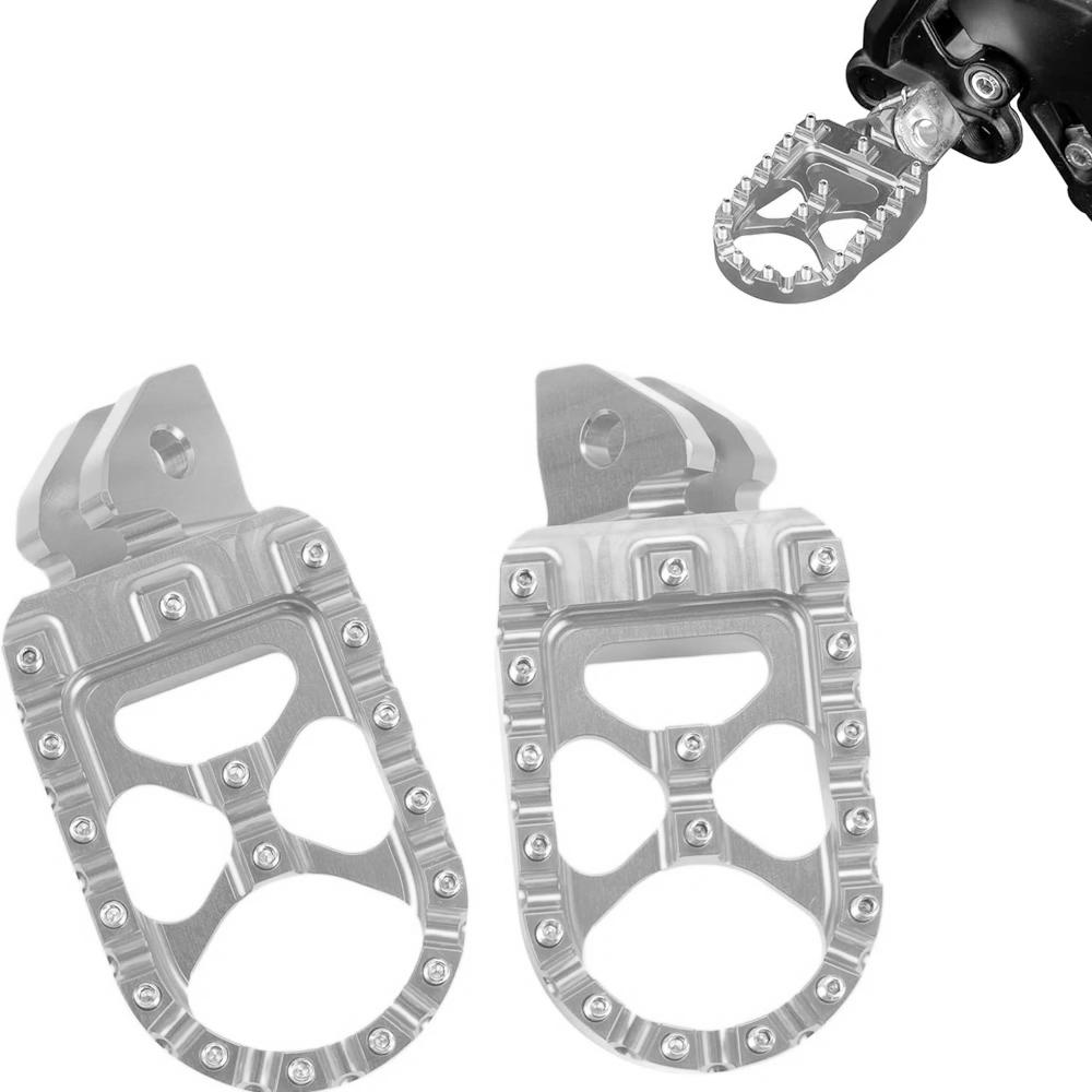 Foot Pegs Extension Passenger Extender FootPegs CNC Aluminum Alloy Motocross Dirt Bike Off-Road For Surron For Segway X160 X260 Footpegs
