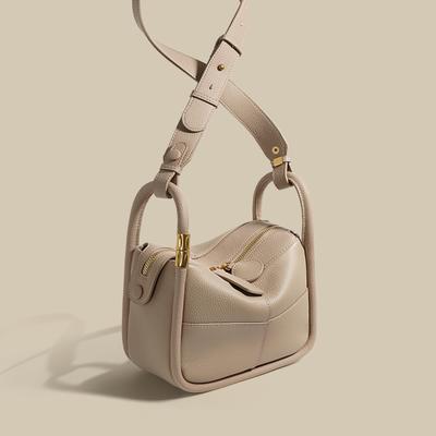 Rindsleder Tasche Damen Nische High-End Leder Tragetasche Neue Trendige Schulter Handheld Damen Tasche