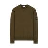 Moletom Masculino Gola Redonda Lisa Estampa de Logo de Marca Manga Longa Verde Oliva 791562420V0058