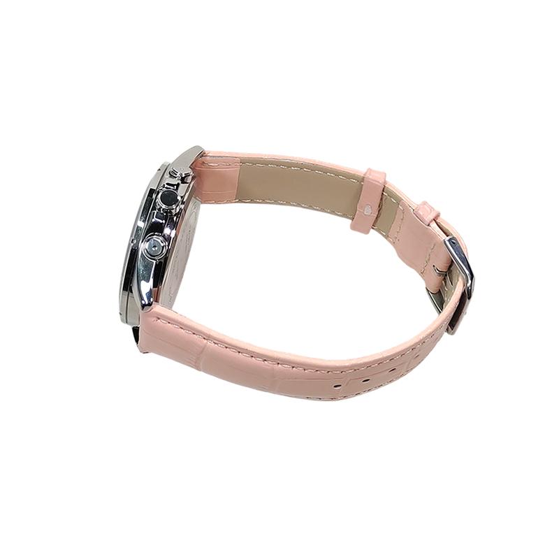 CASIO Customized watch modified series diamond silver stainless steel case fashion trend life waterproof LTP-1391D-4AVDF LTP-1391D-4AVDF-FenSeBiaoDai