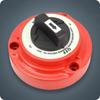 Red Resin Dual Battery Switch Vehicle Power Part Heavy Duty