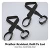 2 Pieces Cargo Strap with Quick-Release Buckle Versatile for Campers, Travelers