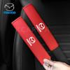 For 3 5 6 Axela Atenza CX30 CX5 CX8 CX9 MX5 RX7 Car Safety Belt Cover Suede Seat Belt Shoulder Protector Shoulder Pad