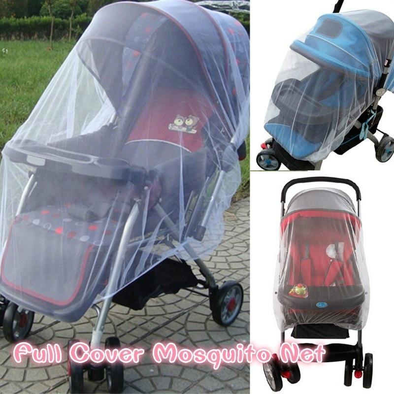

Детская коляска для младенцев и детей, уличная москитная сетка, чехол для коляски белый