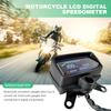 Motorcycle Instrument LCD Display Dashboard Speedometer with Clock Electronic RPM Indicator USB Charging for CG125-CG150 Parts