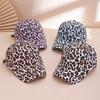 Amerikanischer Trend Retro Spicy Girl Stil Leopardenmuster Baseballkappe, weiche Sonnenblende Baseballkappe, vielseitig für den täglichen Gebrauch