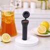 Striped Silicone Ice Stick Tray, Food Grade Narrow Ice Cube Mold for Bottles, Easy Release Ice Maker with Leakproof Lid