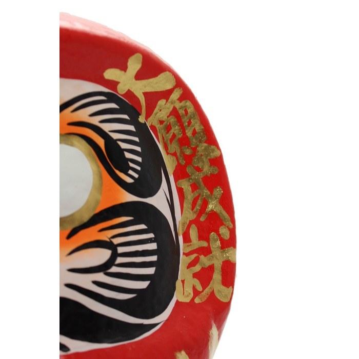 Takasaki Daruma Lucky Daruma #8 Red "Family Safety Wish Fulfillment" 25x21x26cm DARUMA-FUKU8 8" 25x21x26cm