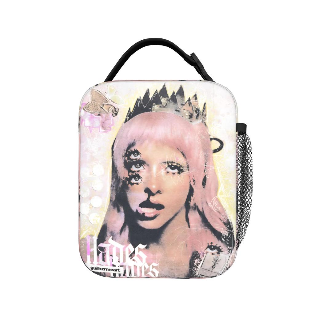 Melanies Martinez Hades Album 2026 Insulated Lunch Tote Bag For Picnic Food Storage Bag Reusable Cooler Thermal Lunch Boxes