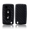 New Carbon Fiber Silicone Car Key Cover for Citroen C2 C3 C4 C5 C6 Xsara Berlingo Peugeot 207 307 308 407 607 807 Protector Fob