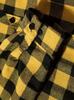 New Fleece Plaid Hooded Shirt Jacket with Double Pockets - European & American Sizes Available for Men