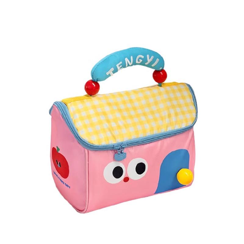 Cute Insulated Lunch Box Bag For Children Student Bento Bags Adult Office Worker Lunch Handbags Picnic Bags Cooler Ice Pack New