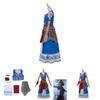 The Witcher 3 Wild Hunt Keira Cosplay Costume With Polyester Fabric For Halloween Themed Events
