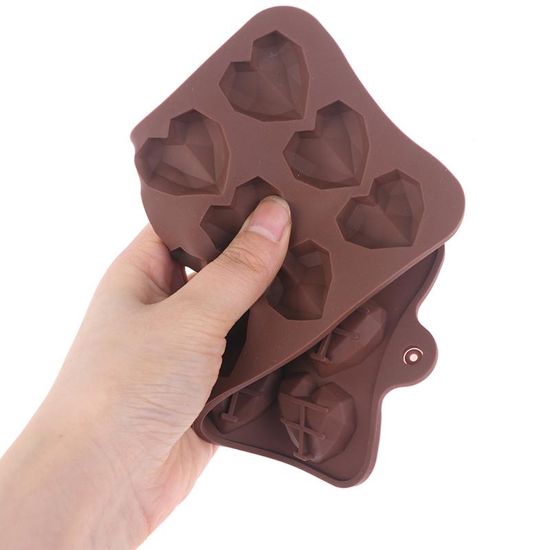 15 wnęk Mini forma do czekolady w kształcie serca Silikonowe formy do cukierków Gummy Jelly Mold