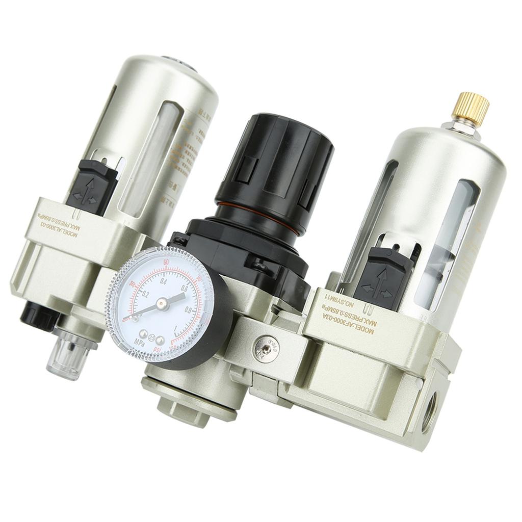 OilWater Separator Automatic Drainage Triple Piece Filter Gas Liquid Separation