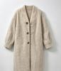Autumn and winter thickened women's clothing long fur imitation mink twist cardigan jacket fur integrated coat