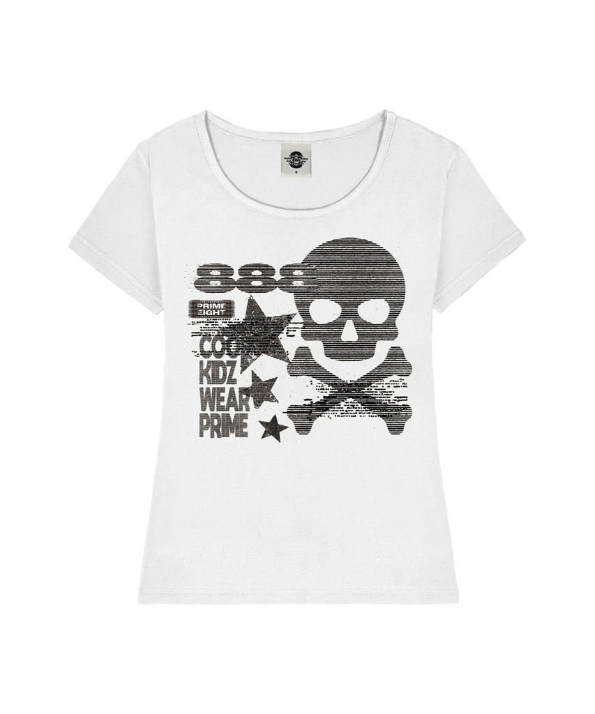 PRIMATE Robber Women'S U-Neck Slim Fit Short Sleeve T-Shirt 6 Colors