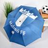 Malmo Ff Crest Design Umbrella - Automatic Open/Close, Compact 8-Rib Lightweight Umbrella Essential for outdoorPicnic Accessory Fan Gifts