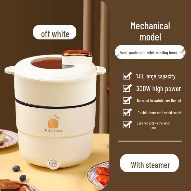 Panela Elétrica Mini Versátil para Dormitórios e Escritórios (2-3 pessoas)