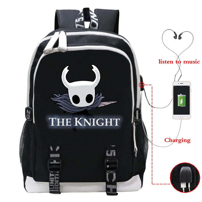Boys Girls Hollow Knight Schoolbag Children