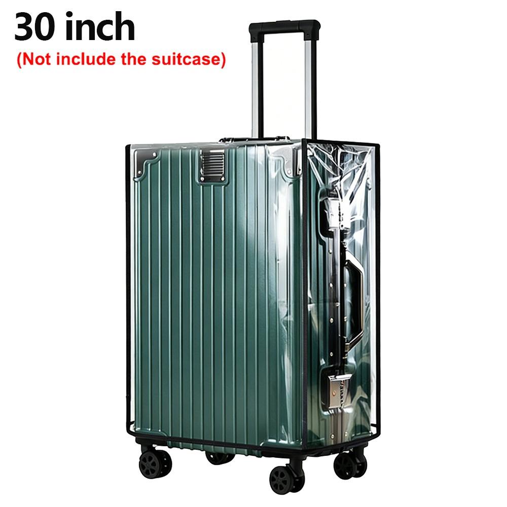 Durable Full Transparent Luggage Protector Cover Dustproof PVC Suitcase Cover Protector Waterproof Luggage Cover
