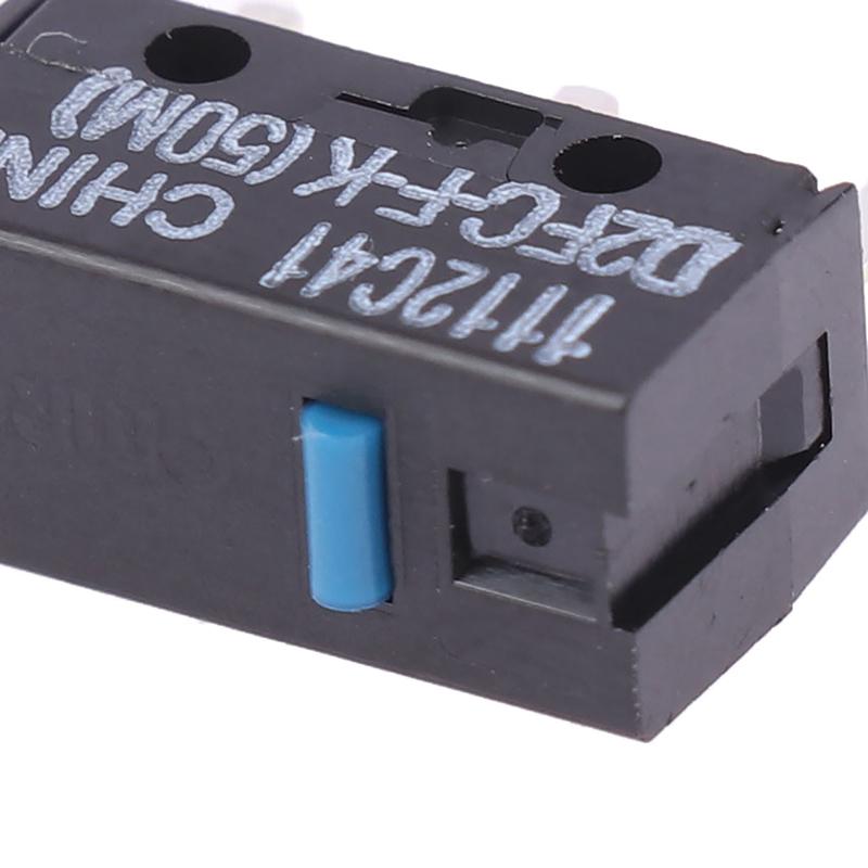 2Pcs Mouse Micro Switch D2Fc-F-7N 10M 20M Of D2Fc-F-K(50M) -Rz D2F D2F-01 D2F-01F D2F-L D2F-01L D2F-Fl D2F-F-3-7