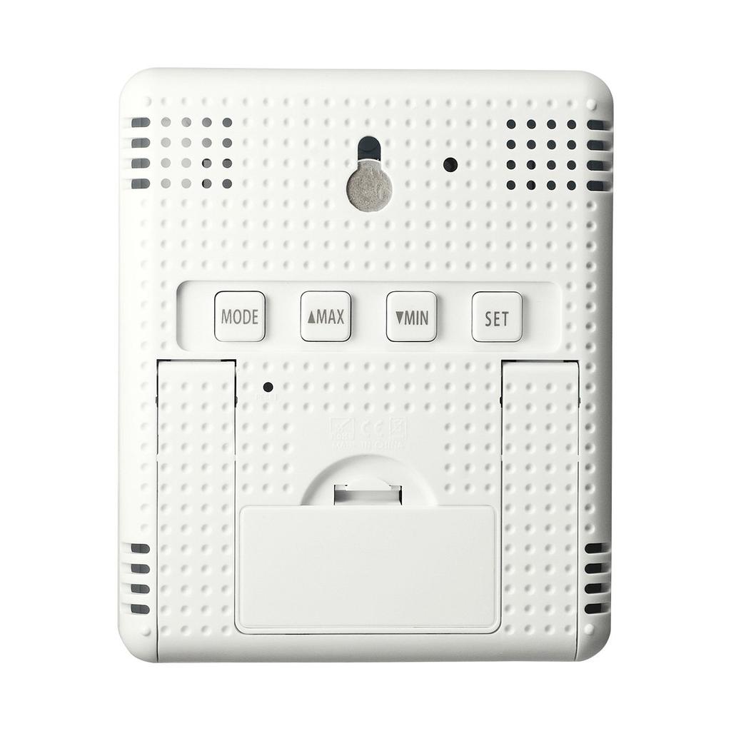 Sanwa Supply Digitalt Termohygrometer med Influensa Varmeslag Visning Varsel Summer Innstilling & (Med funksjon) CHE-TPHU2WN