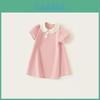 Girl Dress Summer Cotton Cute Princess Dress For Children 3-8 Years Old