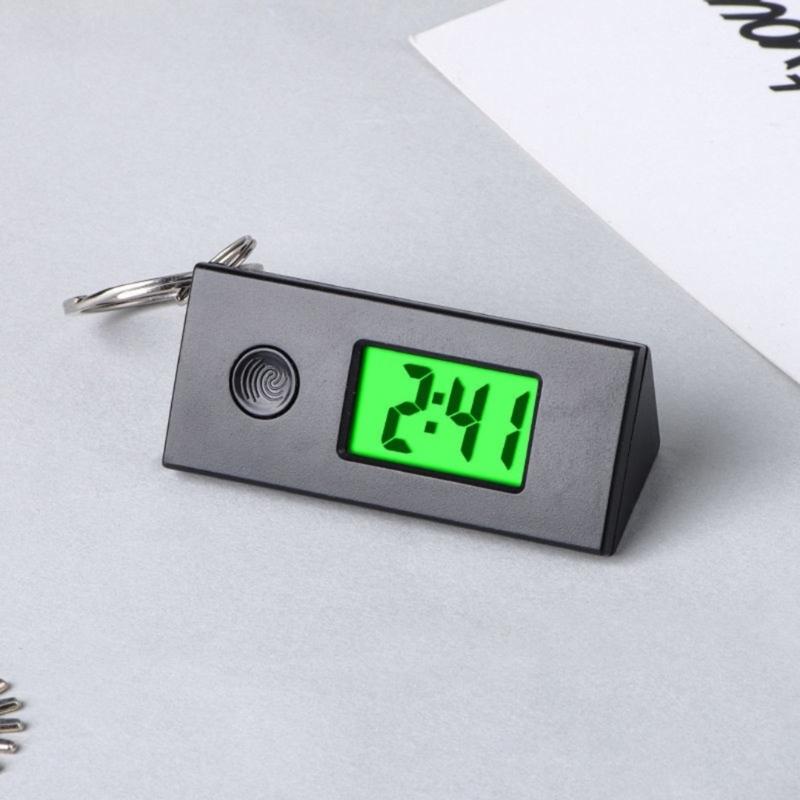 Mini Reloj Electrónico con Función Luminosa Reloj Electrónico Portátil Perfecto para Exámenes Trabajo y Actividades al Aire Libre