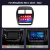 For Mitsubishi ASX 1 2016 - 2022 Android 14 Car Radio Multimedia Player Navigation Wireless BT CarPlay Head Unit Screen Stereo