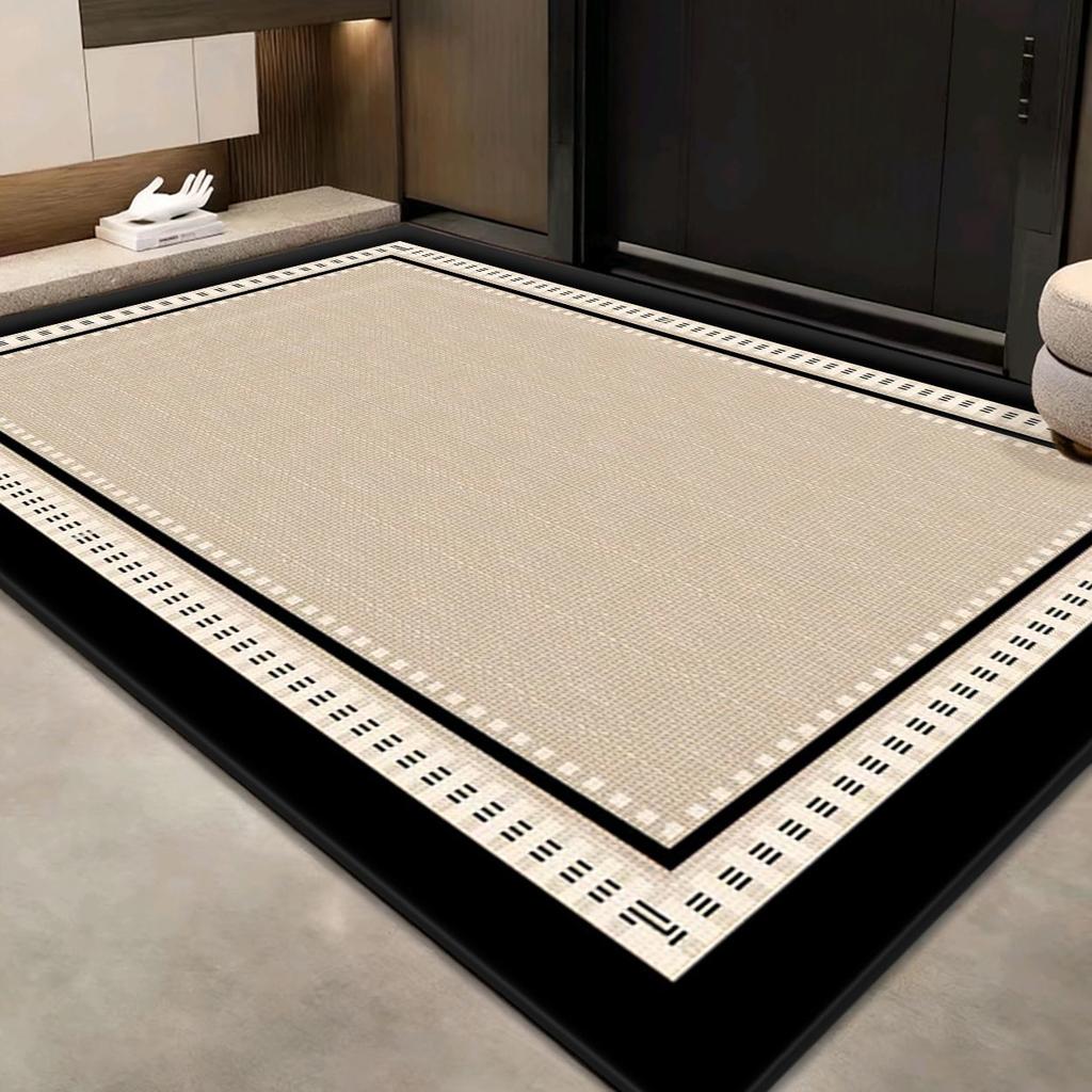 Faux Sisal Läufer Faux Gewebte Küchenmatte Küchenläufer mit Rücken aus Naturkautschuk DIY Waschbare Rutschfeste Fußmatte Langer Flurteppich