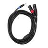 3.5mm Stereo Male To Dual 2 XLR Male Plug Connector   Converter Adapter Cable Cord