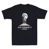 Artemis II Terug Naar De Maan 2026 Missie Patch Retro Unisex Korte Mouw T-shirt