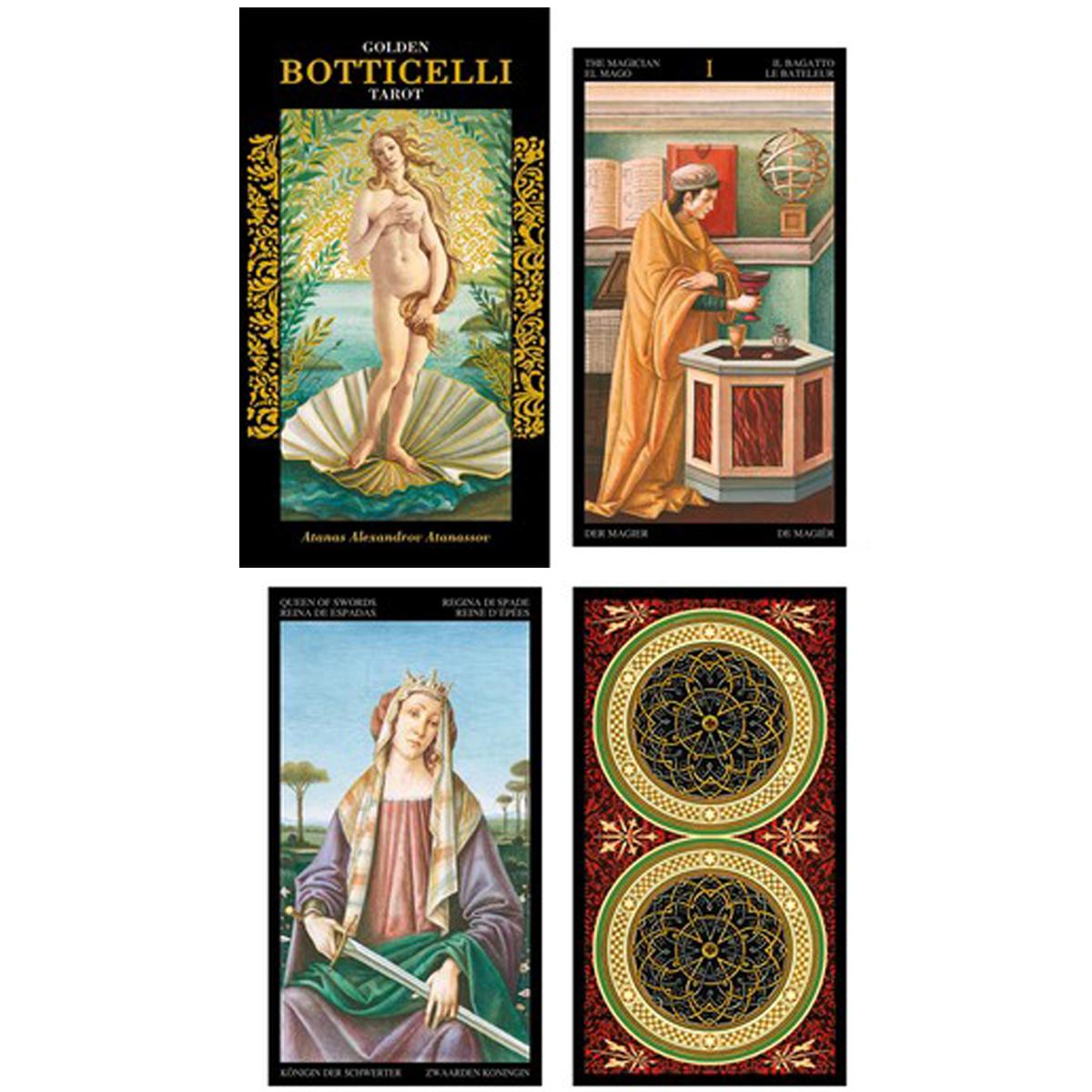 

Les Trésors De Lily [A0965] - Золотая коллекция Tarot Creator Botticelli - 12x7 см