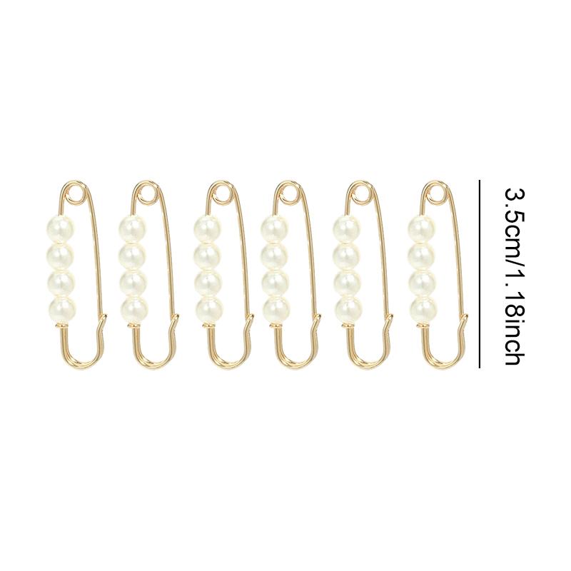 

6PCS/Pack Pants Waist Fastener Pin Clips DIY Sewing-Free Buckles Waistline Adjusting Prop Suitable for Trousers Skirts Dress ZYF