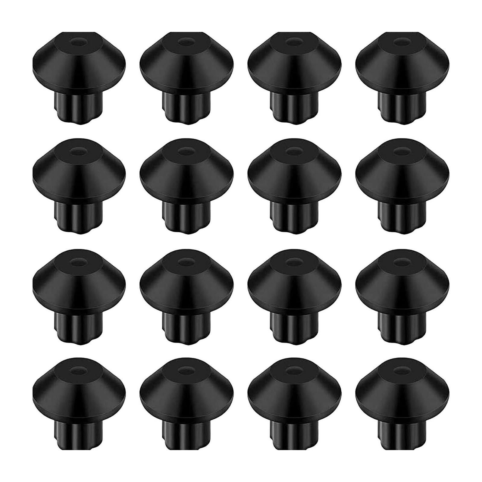 

160Pieces Rubber Feet Heat Resistant Appliance Bumpers Stable Support Rubber Texture Suitable for Gas Stove Top Grates