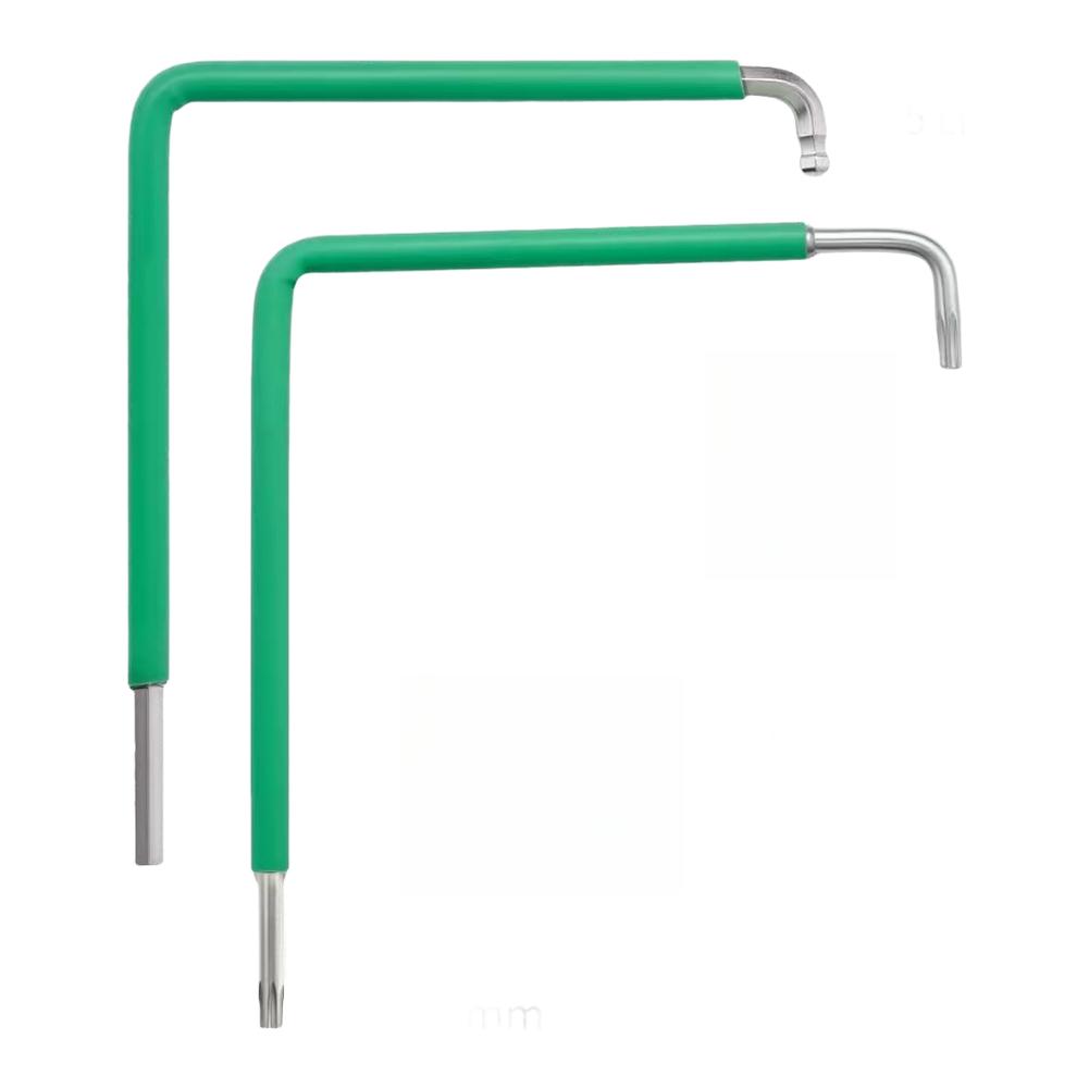 Bike Repair Tool Kit Curved 4mm Hex and TX15 Wrenches for Efficient Maintenance