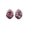 Boucles d'oreilles Couronne Ninminle Cristal Couronne pour Femme